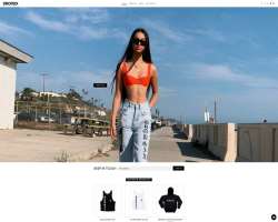 She has her own personal clothing merchandise named DropSix where she sells tank tops, hoodies and T-shirts and much more stuff.
